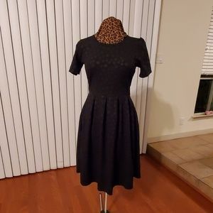 Lula Roe Black Swirl Amelia